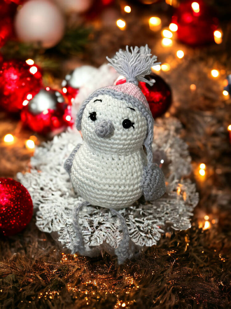 Crochet Christmas Birds