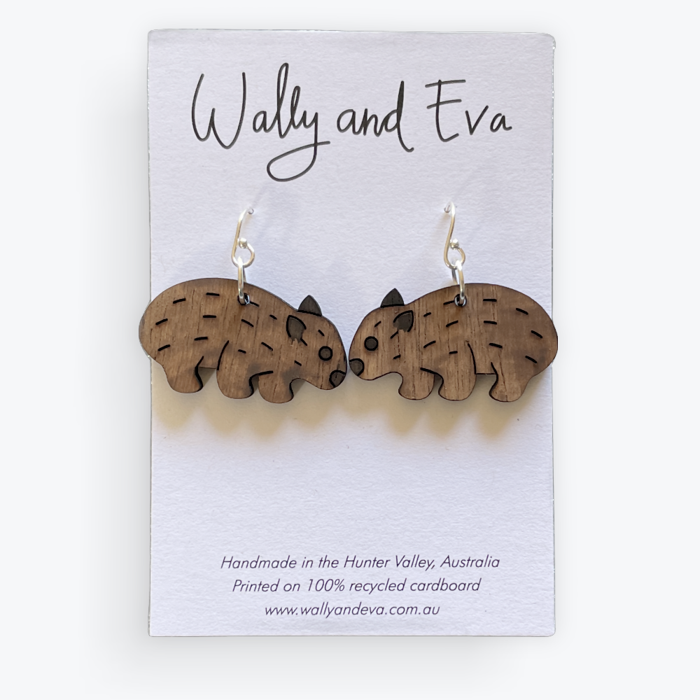 Wombat Handmade Earrings