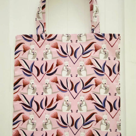 Kangaroos shopping bag