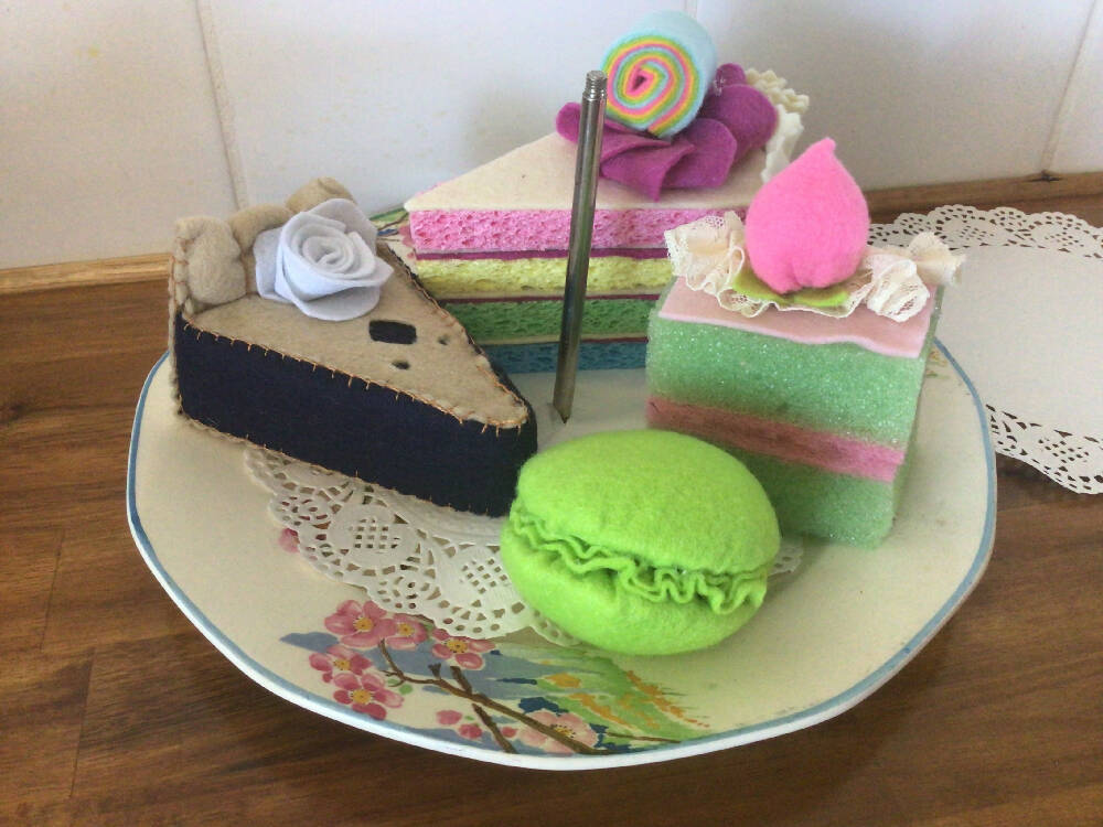 Felt cake set #3