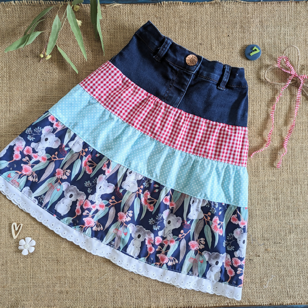 Size 7 koala & gingham (2)