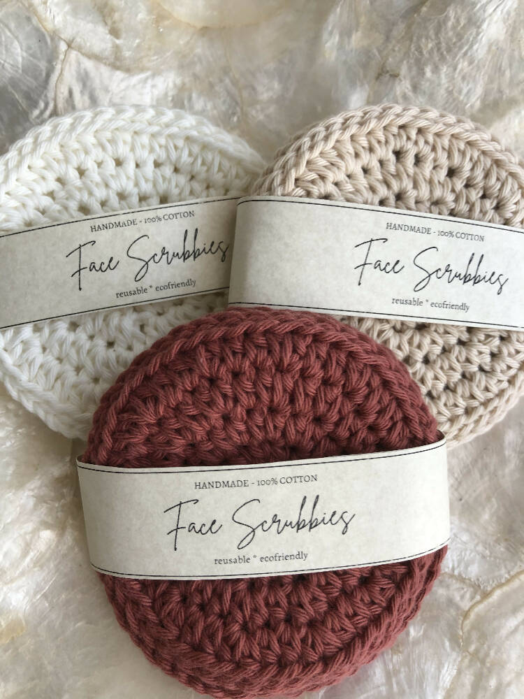 Facial Rounds - Scrubbies Set 5