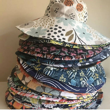 Ladies wide brim hat