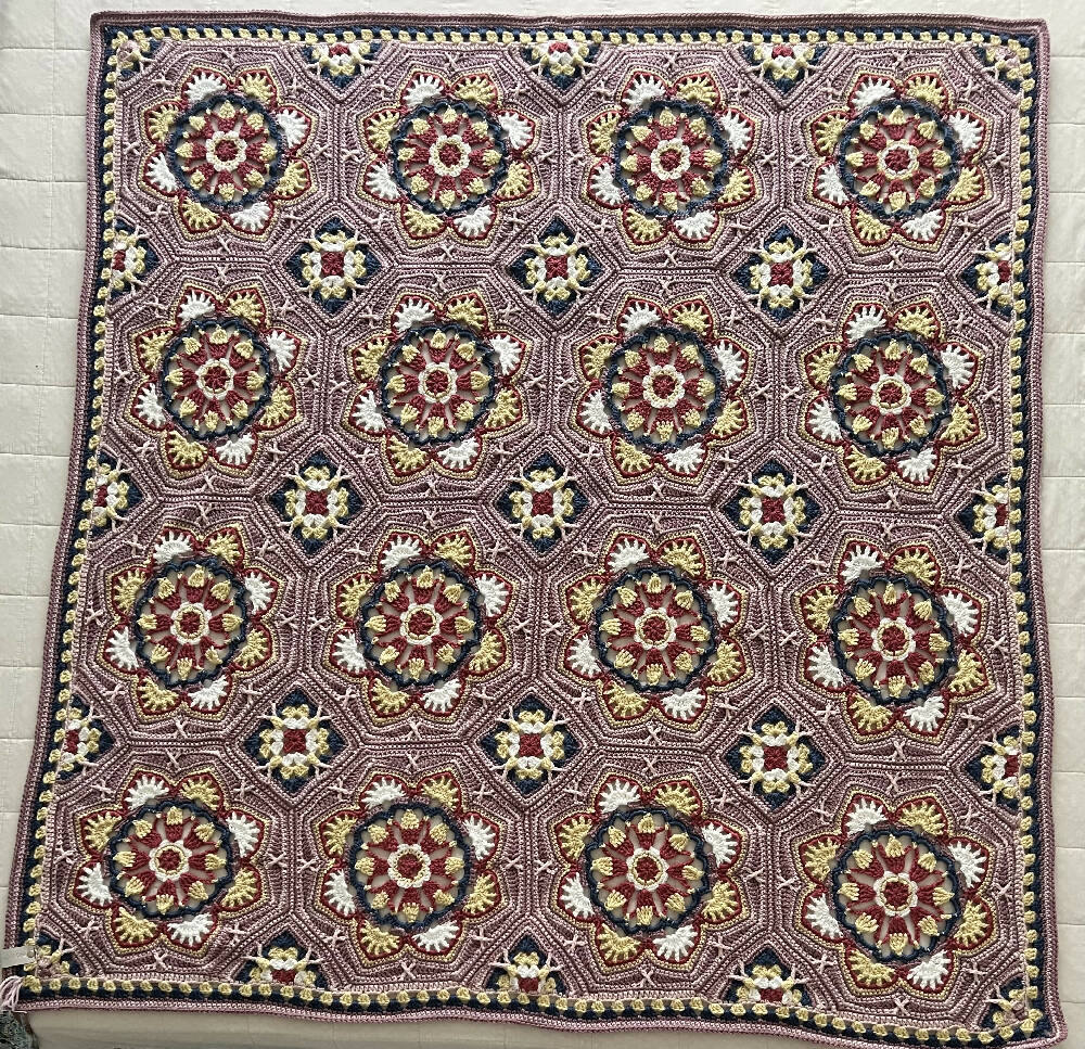 Crochet Persian Tiles Blanket