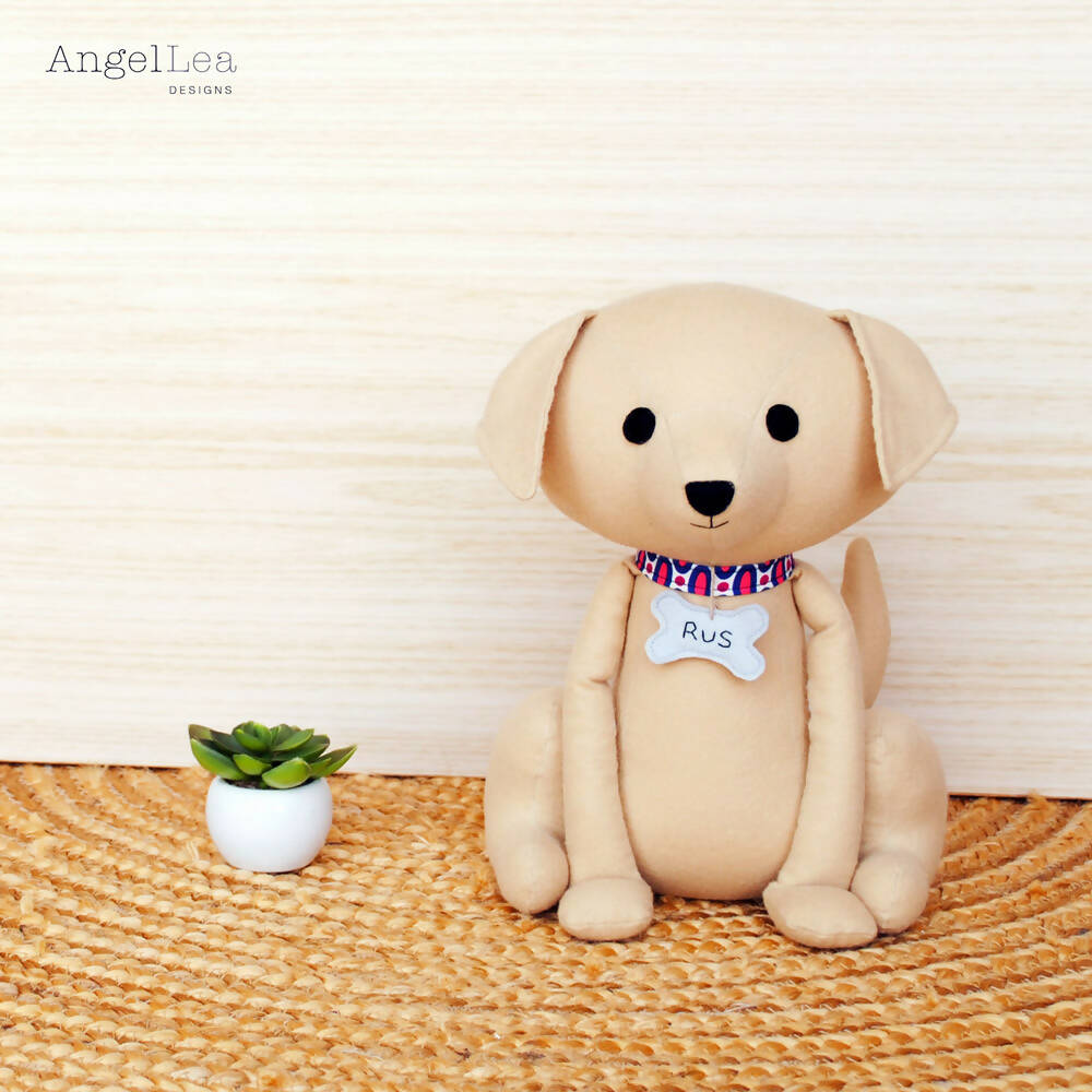 Dog Stuffed Animal PDF Sewing Pattern