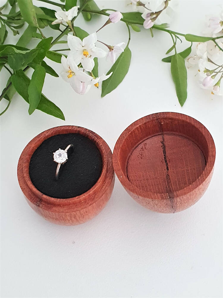 Wooden Ring Box for Your Wedding or Engagement Proposal