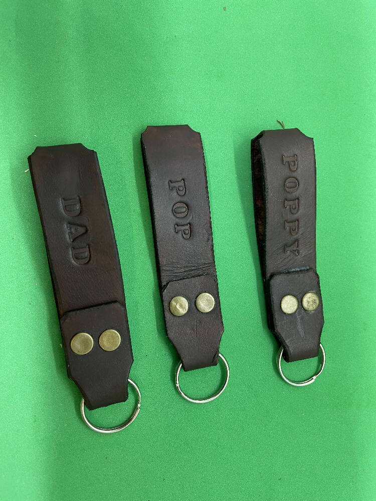 Keyring Key Fob Key Chain Leather free shipping