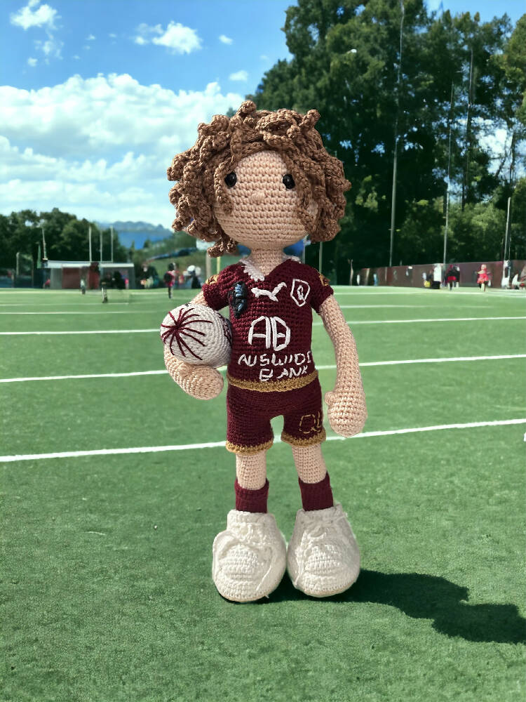Crochet Amigurumi Art Doll Inspired