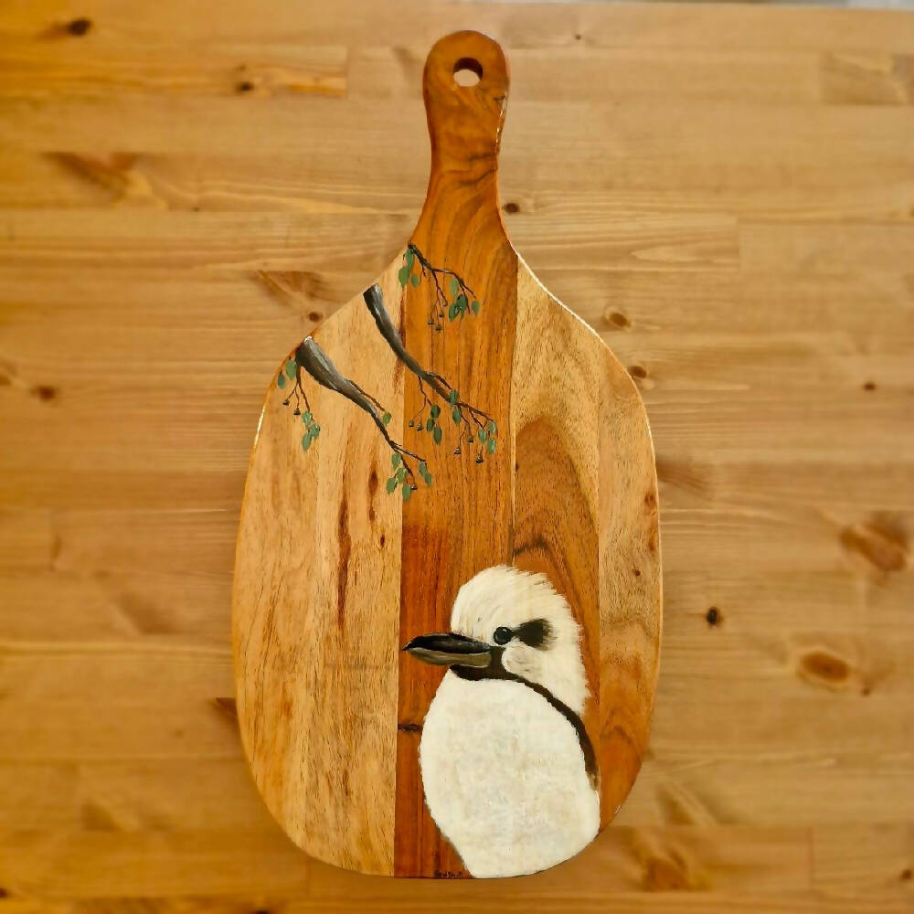 Serving board - kookaburra