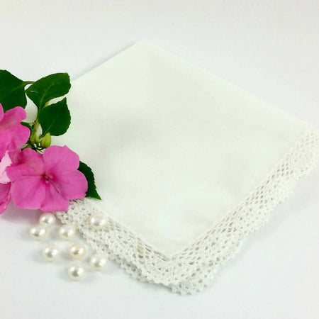 Personalised Ladies Wedding Handkerchief