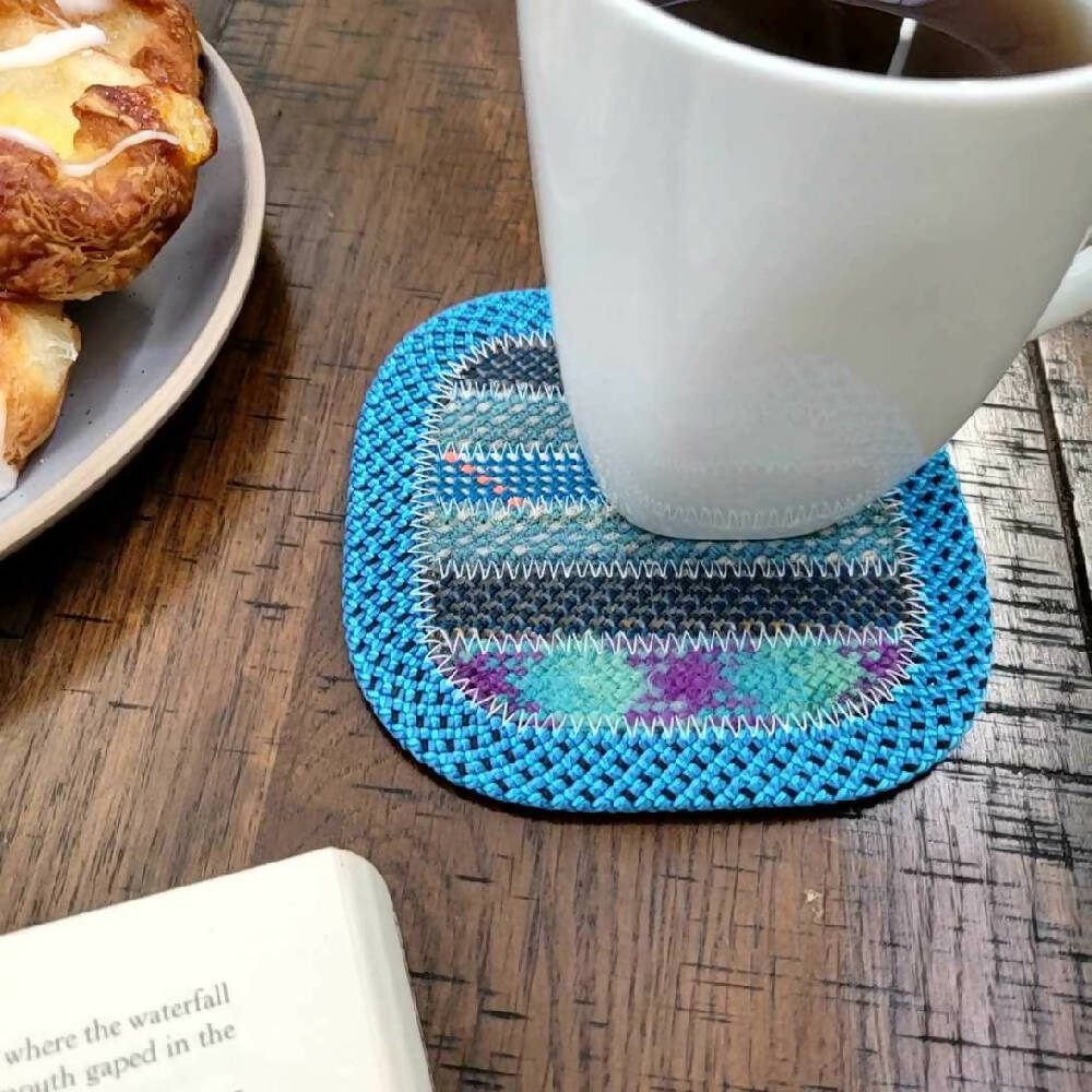 Upcycled Rope Coasters [Ocean]