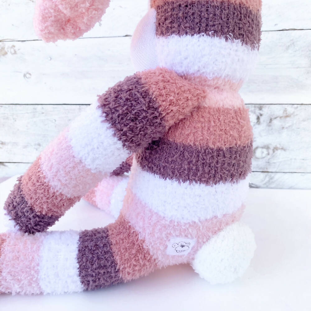 Bethany the Sock Bunny - Easter - READY TO SHIP soft toy