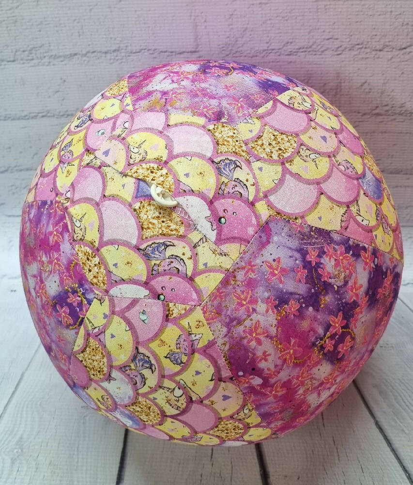 Balloon Ball: Tropical Floral fun & Mermaid scales: Two tone