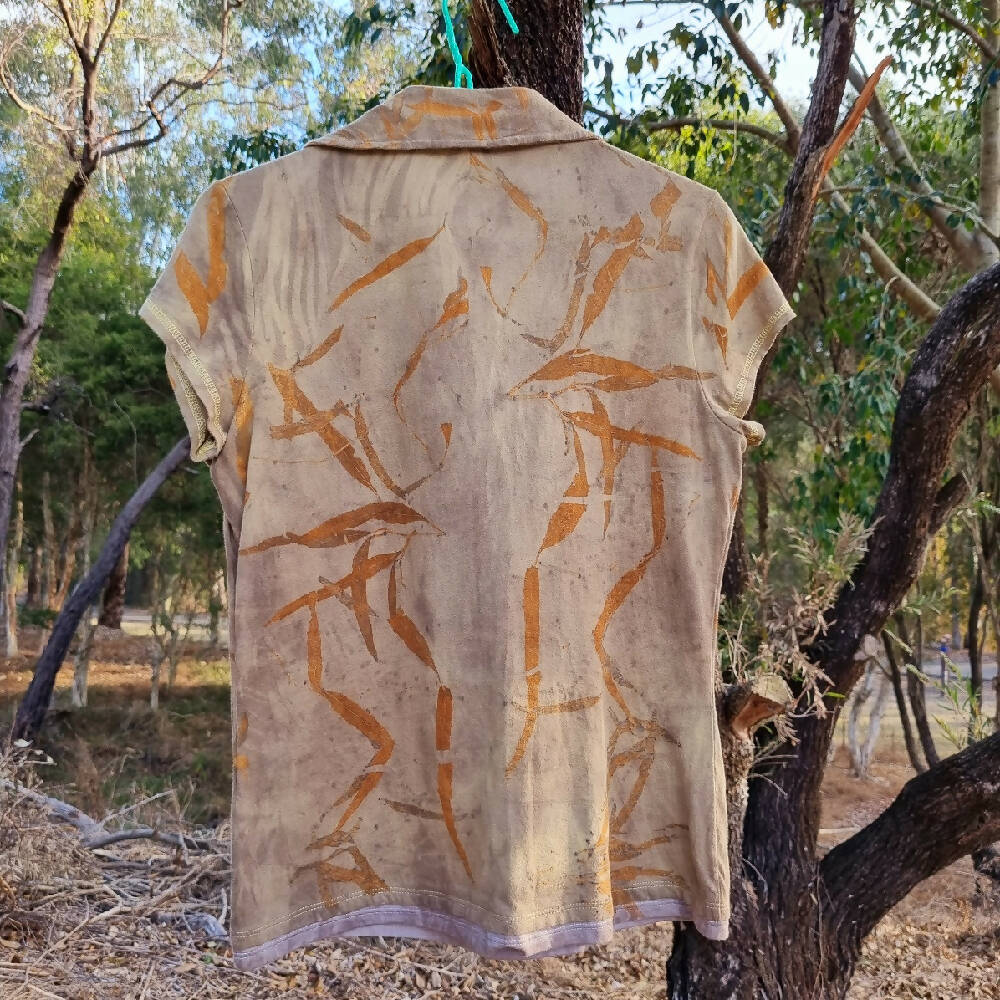 Cotton T-shirt - Upcycled - Plant-Dyed