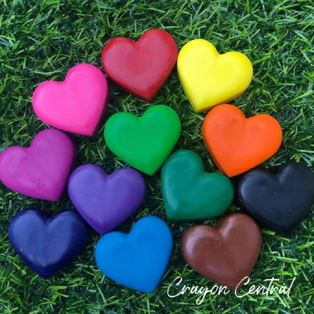 Love Heart Crayons
