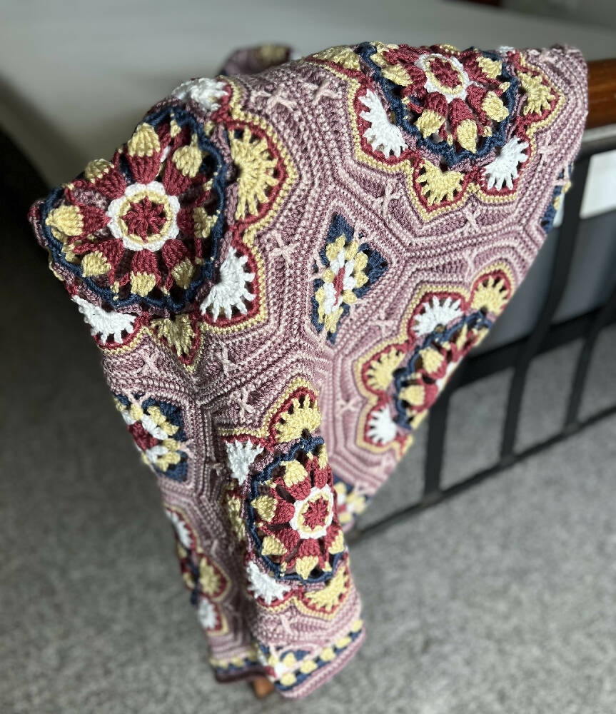 Crochet Persian Tiles Blanket