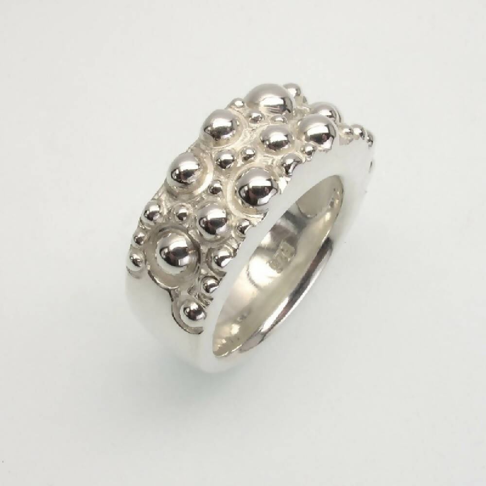 bubble ringSterling silver bubble ring 4