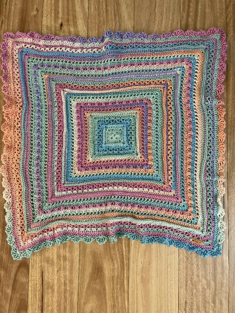 Gelato Rainbow Baby Blanket