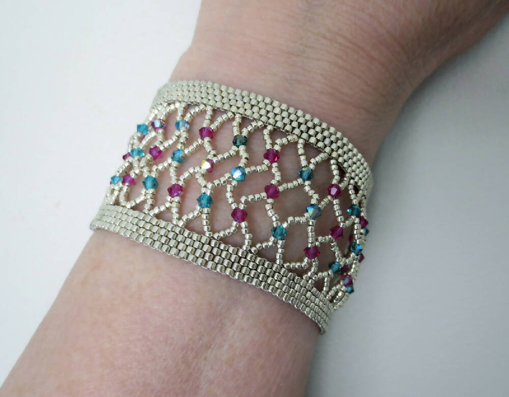 Caged Lace Bracelet