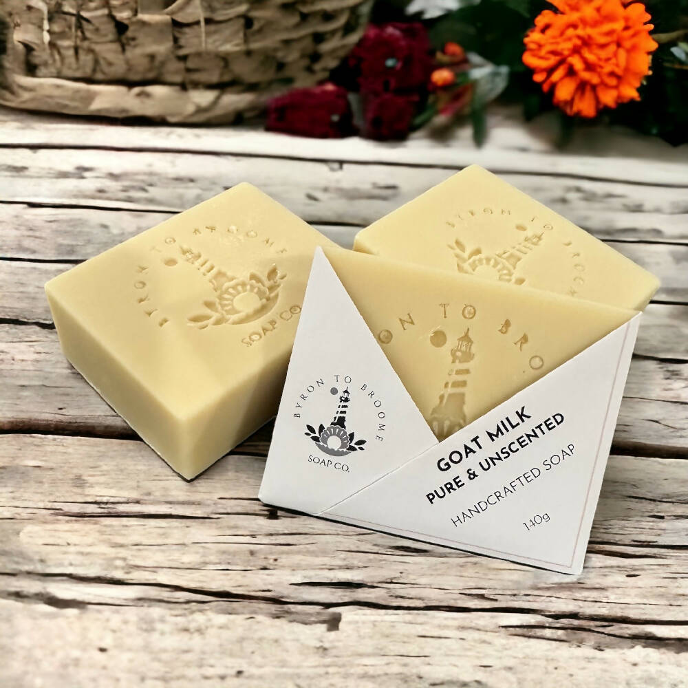 Goat Milk Handcrafted Soap - Pure & Unscented