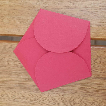 Digital five sided petal, gift box envelope
