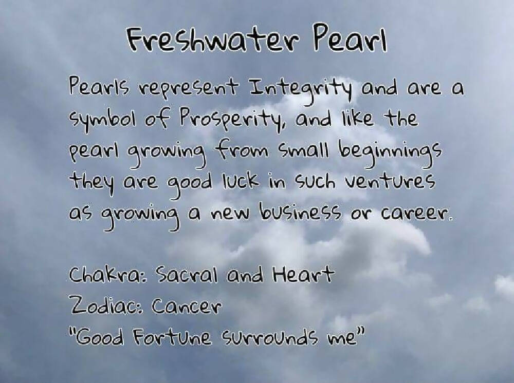 Freshwater Pearl Mini Gem Tree already made