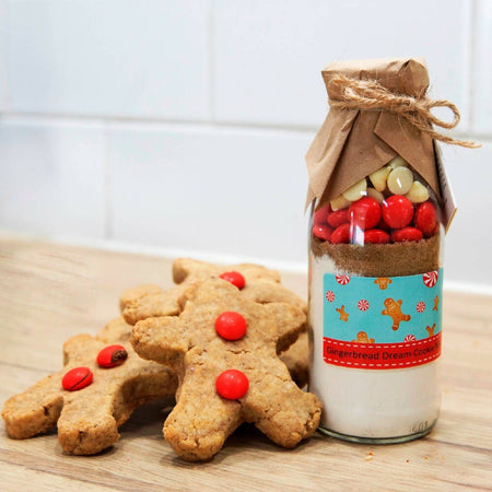 GINGERBREAD DREAM Cookie Mix. An adorable Christmas gift | treat | activity.