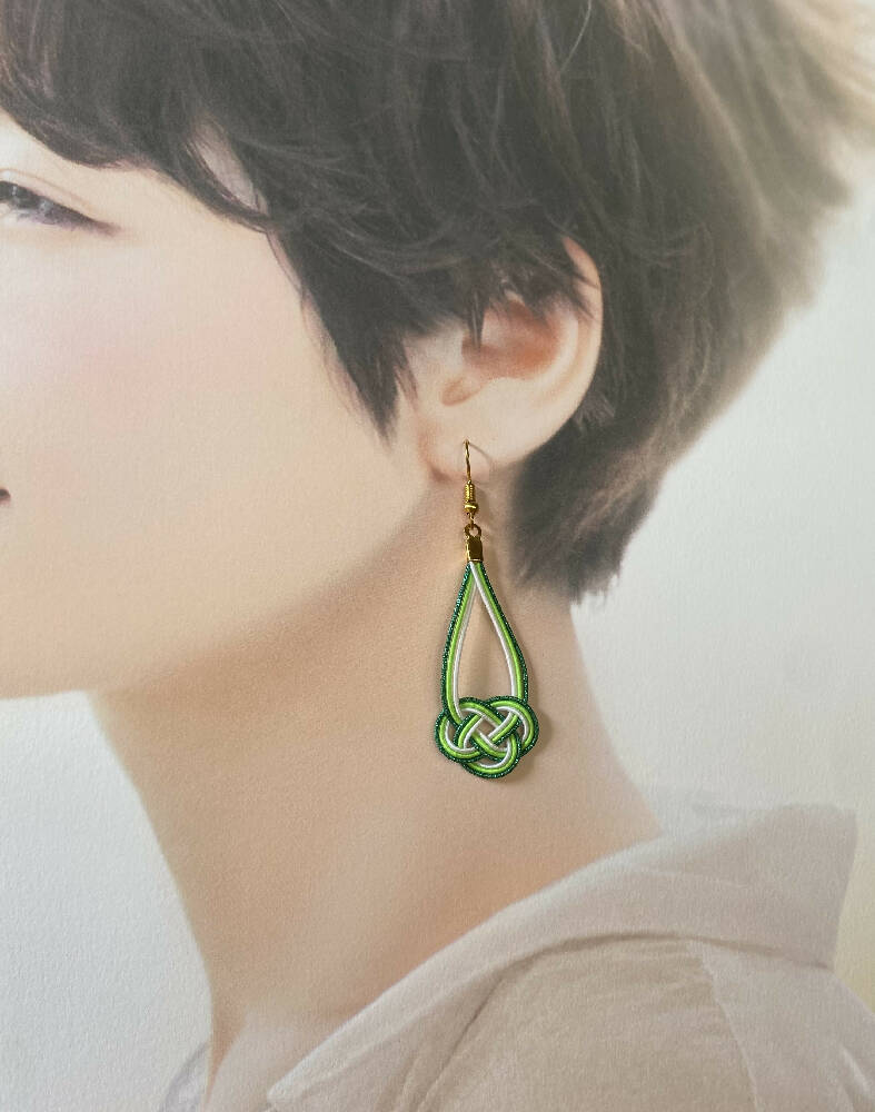 Mizuhiki earrings (big)