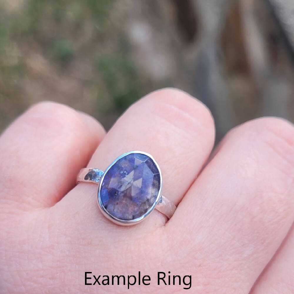 Iolite Choose-Your-Stone Ring (Made To Order)
