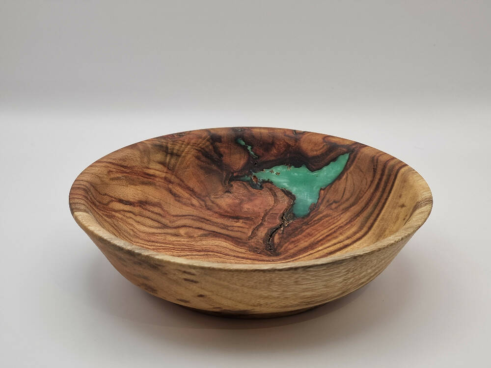 Hand Turned Mid-sized Camphor Laurel Bowl