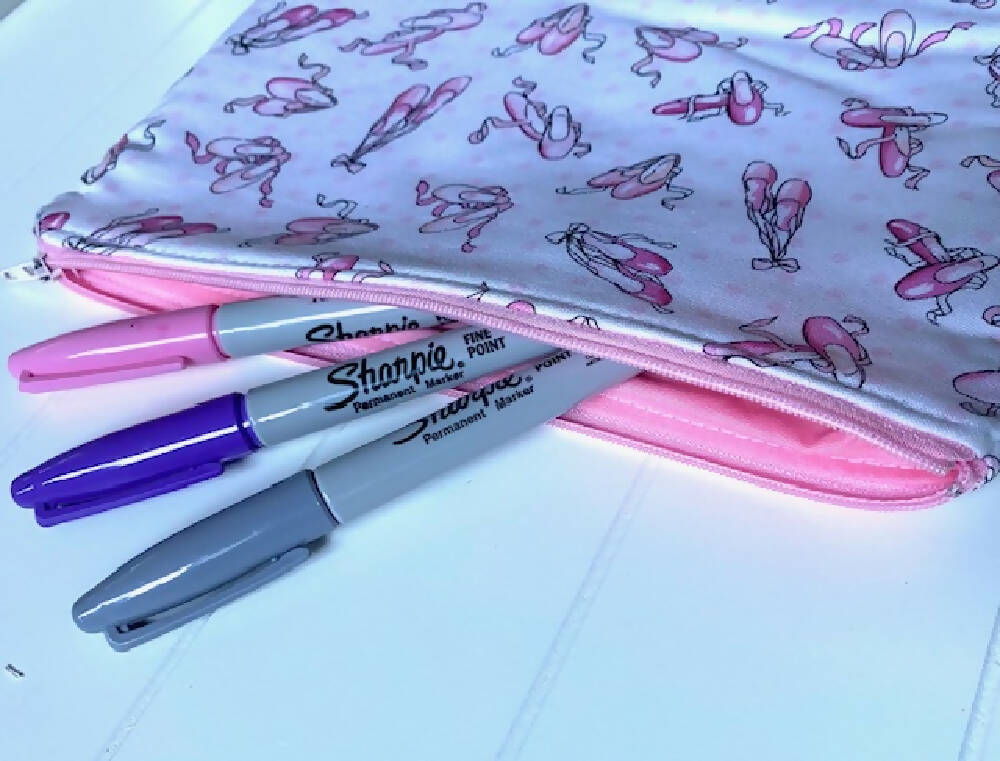 Ballet shoes pencil case