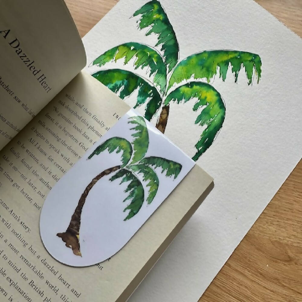 Magnetic Bookmark Plants, book page holder