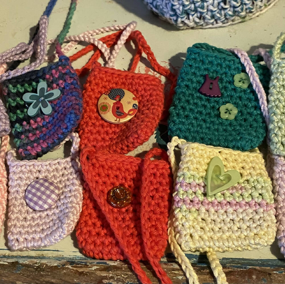Crochet Trinket Necklace