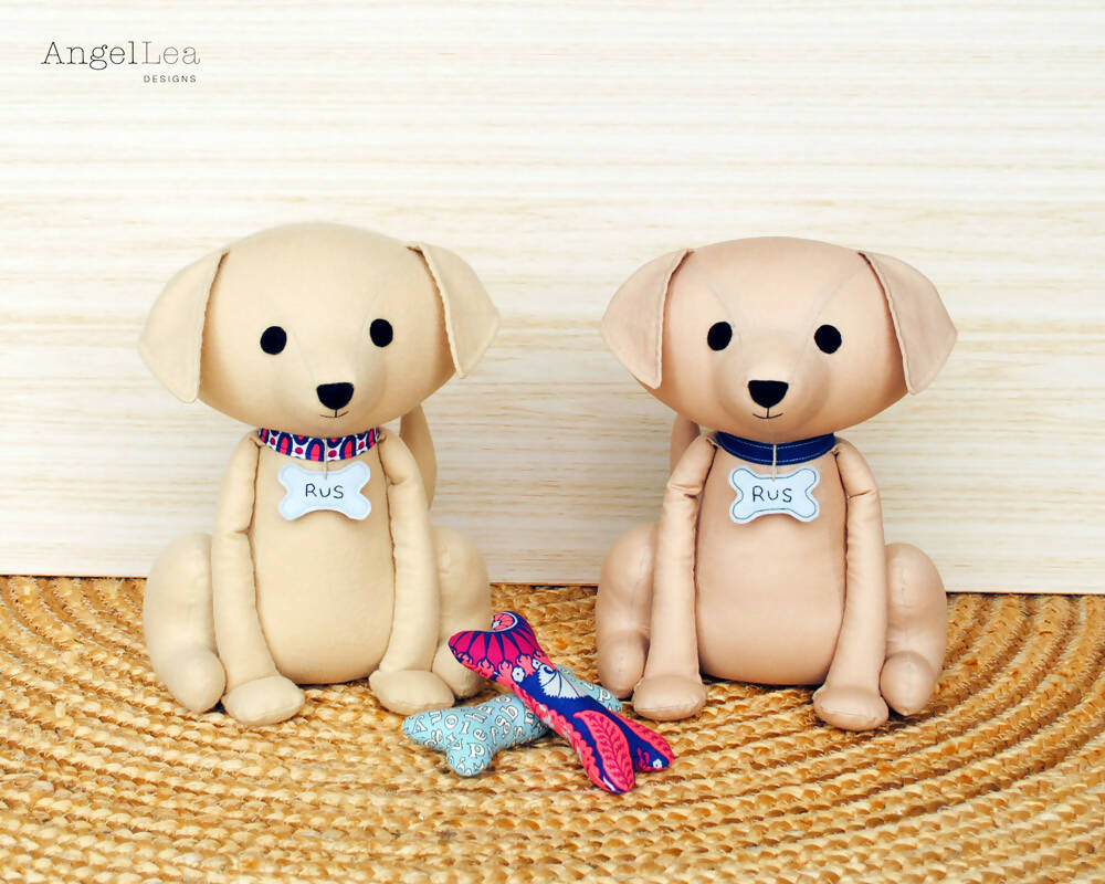 Dog Stuffed Animal PDF Sewing Pattern
