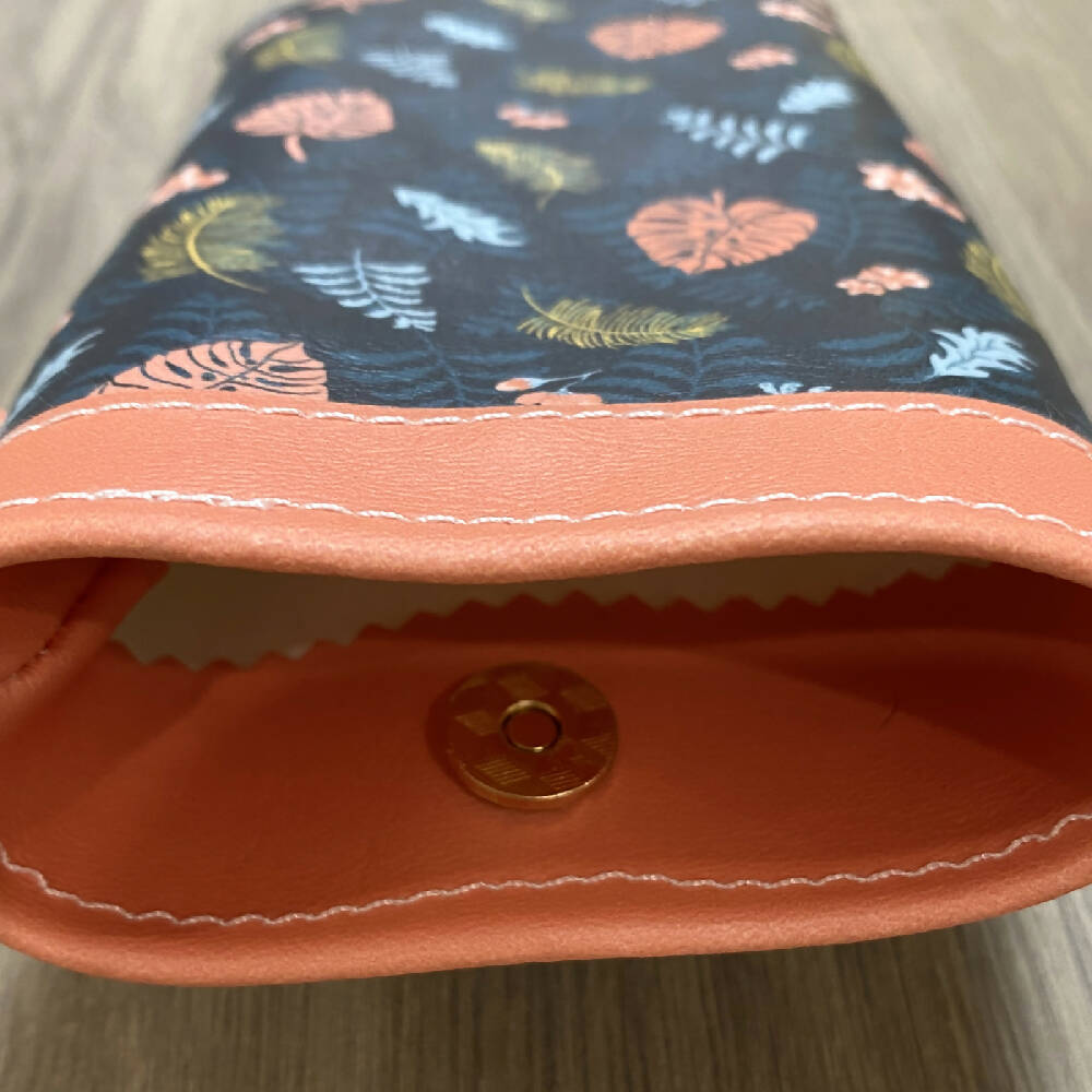 Glasses Case / Pouch featuring exclusive tropical pattern print #12