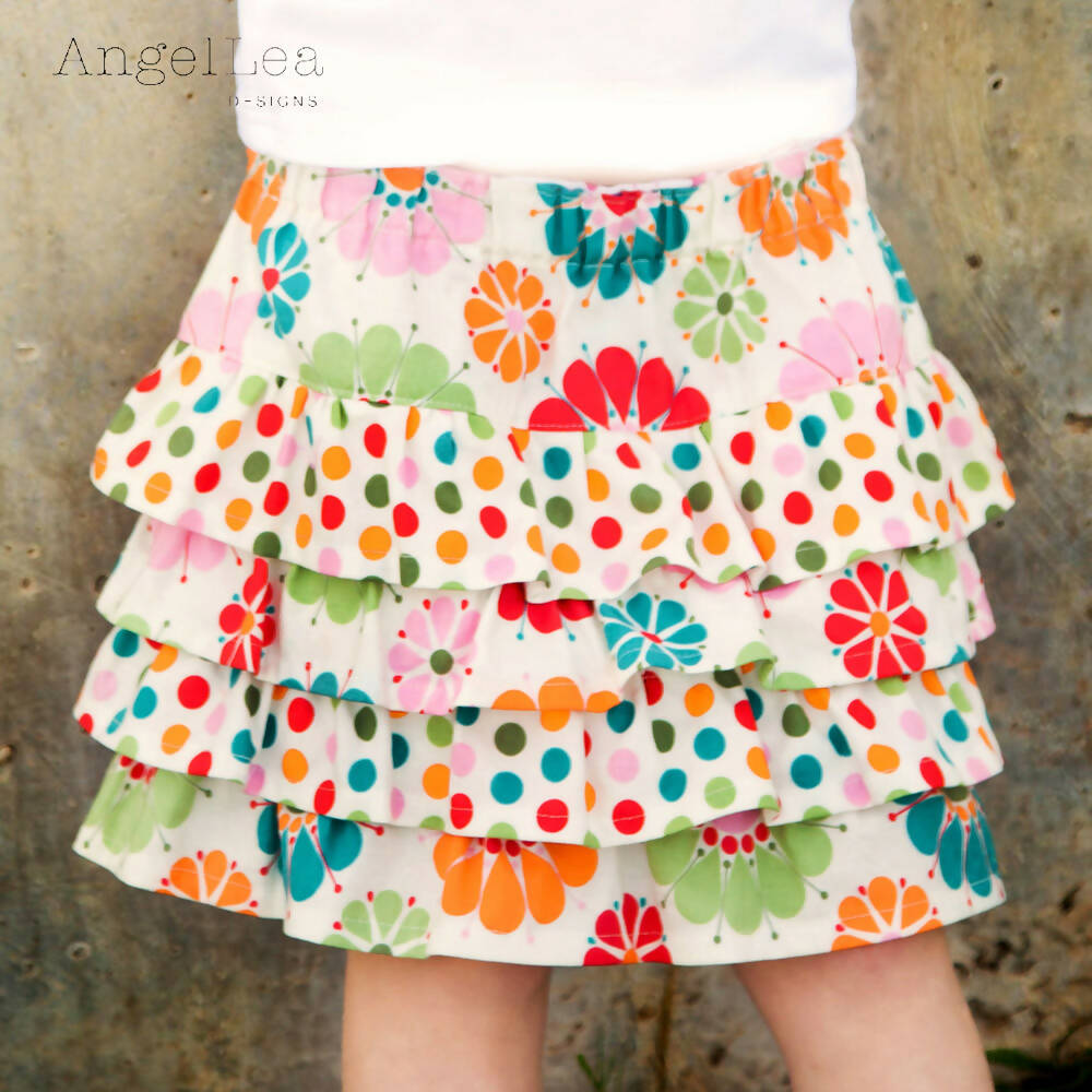 Lexi Ruffle Skirt PDF Sewing Pattern