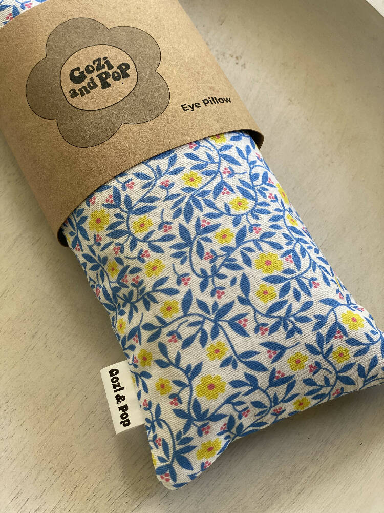 Eye Pillow ’Ditsy Garden Picked Yellow Floral'