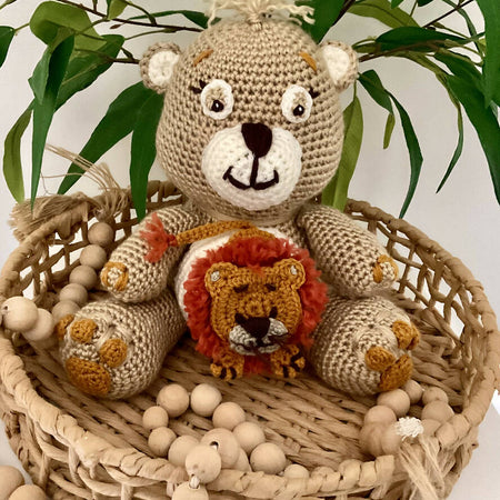 Handmade Teddy Bear - Tiger Teddy Bear