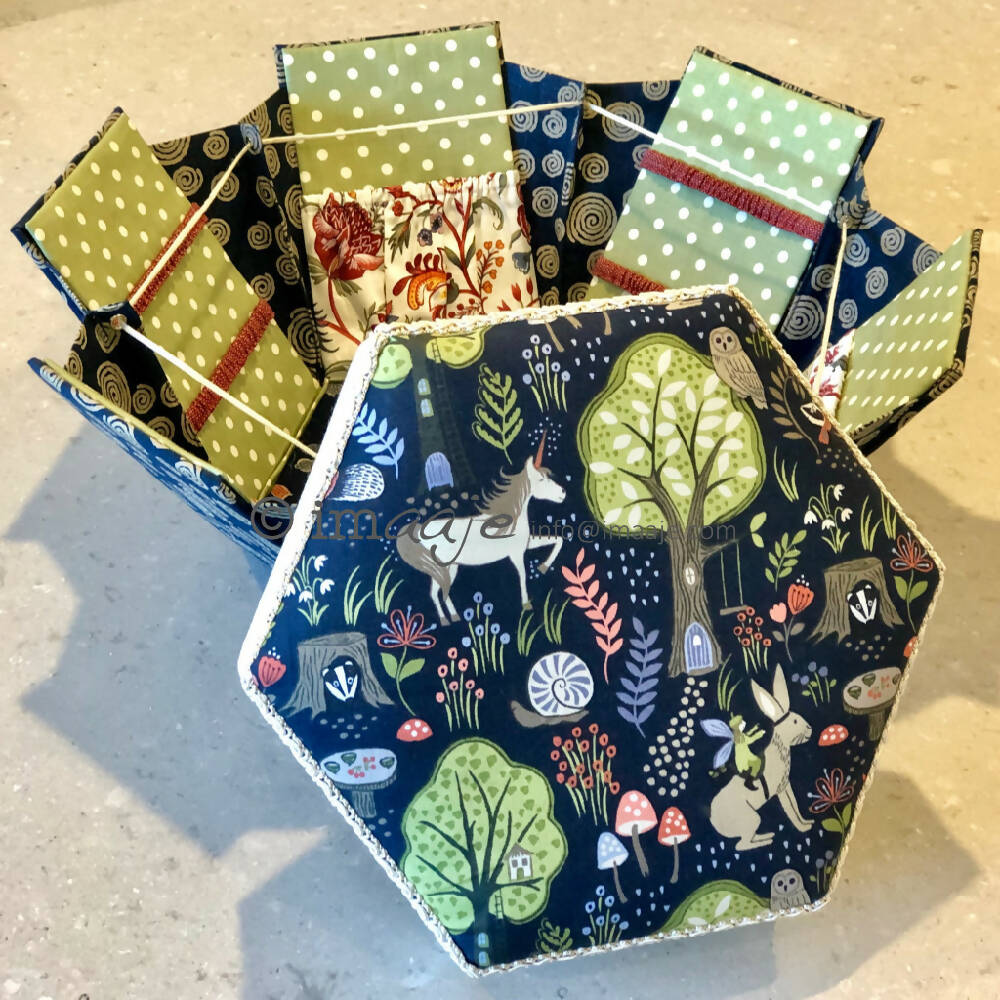 Hexagonal Sewing Box Kit | MyBox Lydia