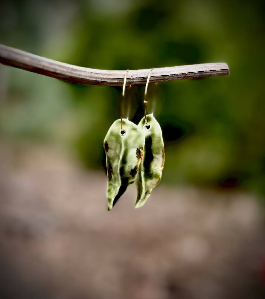 Be-leaf earrings