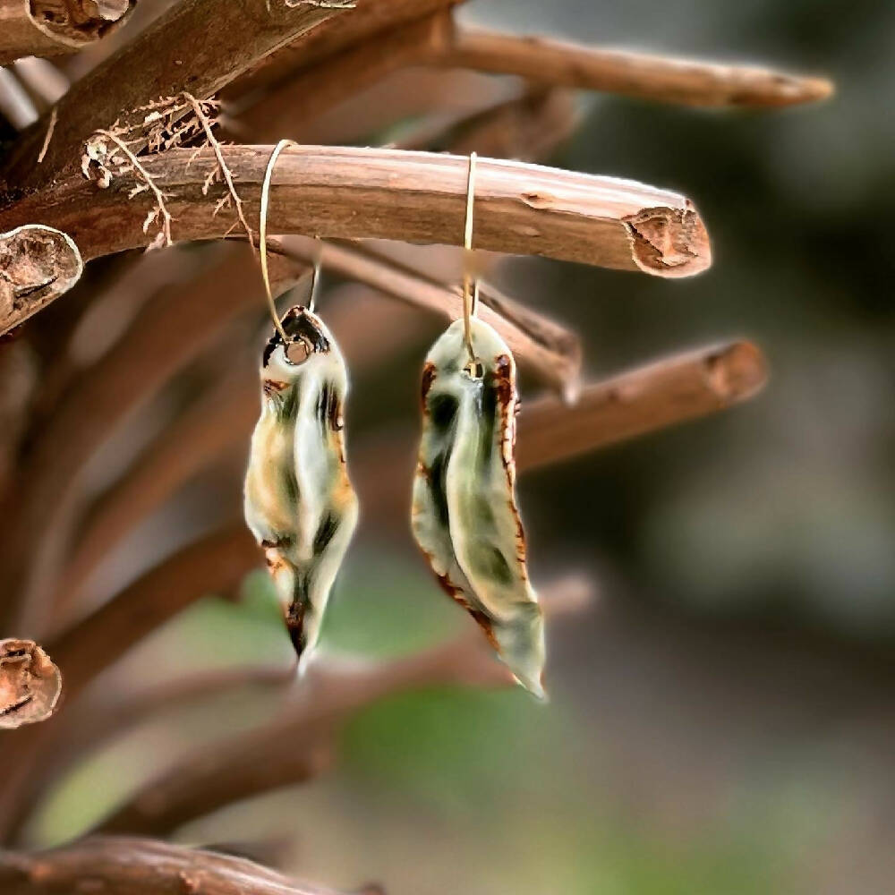 Be-leaf earrings