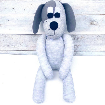 Denny the Sock Dog - MADE TO ORDER soft toy