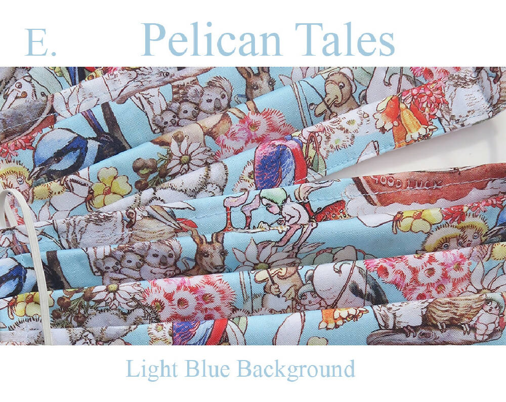 May Gibbs Pelican Tales light blue Masks 1a copy