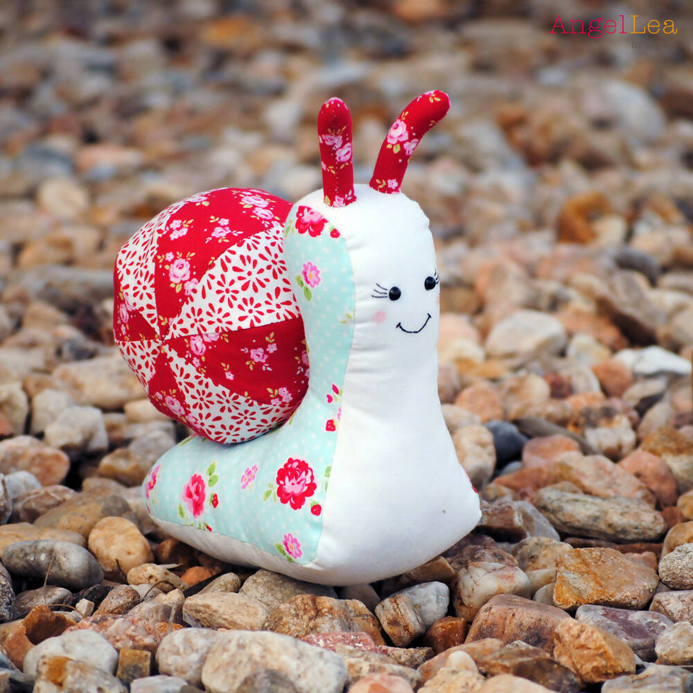 Snail Soft Toy PDF Sewing Pattern