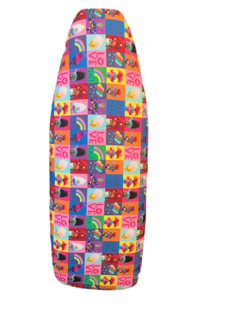 Padded Ironing board cover- Bright and Hairy