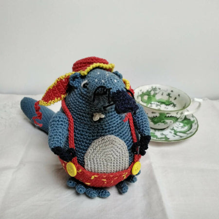 Toy - crochet cotton The Russian escapee - free postage!