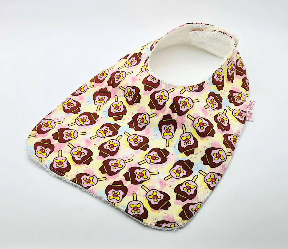 Baby Bib Ice Cream fabric