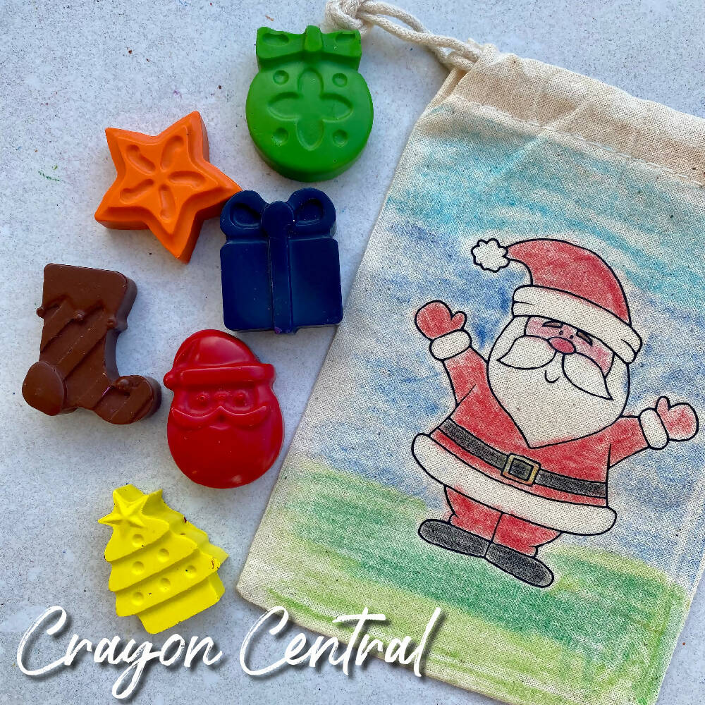 Christmas Themed Crayon Set