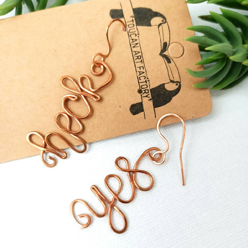 earrings-heck-yes-dangle-copper