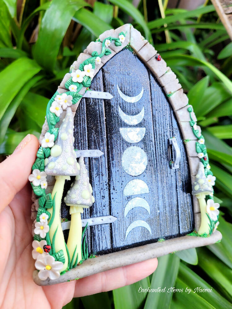 Moon phase Faerie door, perfect for the garden